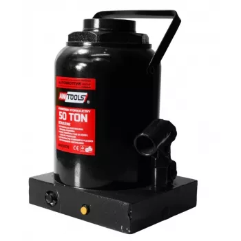 AWTOOLS Hydraulik-Flaschenheber 50 Tonnen, Hubbereich 300–480 mm, Hochbelastbarer Stahl, CE-konform