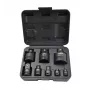 AWTOOLS Impact-Stecknuss-Adapter- und Reduzierset, 8-teilig, CrMo, Black Line