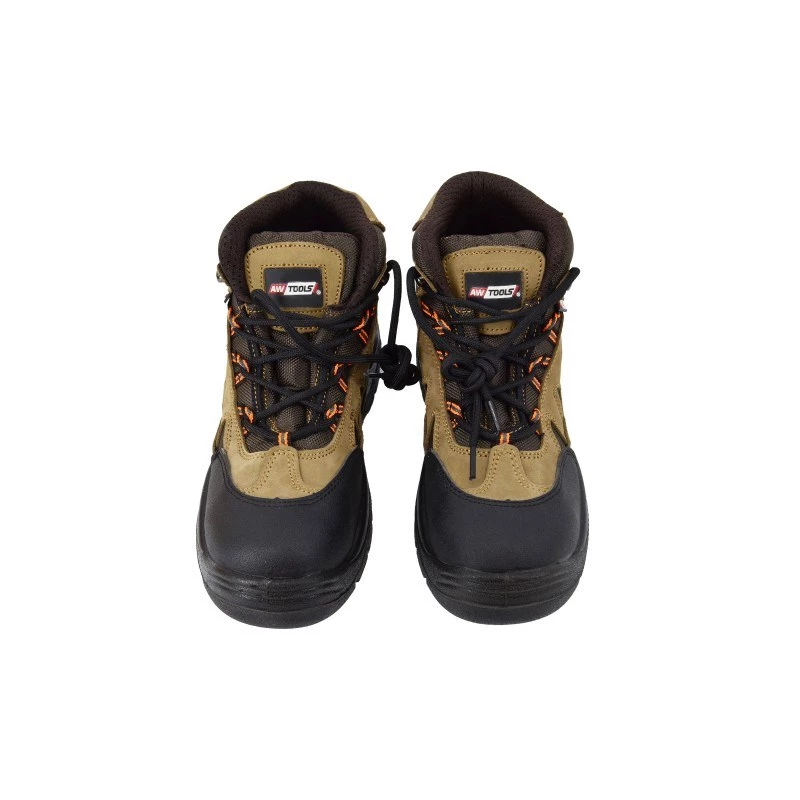 AWTOOLS MERANO S3 SRC High-Cut Sicherheitsstiefel Größe 40 Schwarz Leder