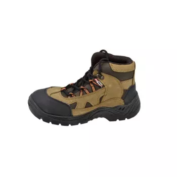 AWTOOLS MERANO S3 SRC High-Cut Sicherheitsstiefel Größe 40 Schwarz Leder