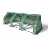 AWTOOLS Mini-Folienschachtunnel-Gewächshaus 295x95x95cm verzinkter Stahlrahmen mit UV-beständiger PE-Abdeckung