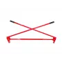 AWTOOLS Pflasterklammer mit Parallelgriff, 100-400 mm Backenöffnung, 100 kg Tragkraft, Stahl, für zwei Personen