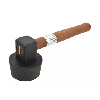 AWTOOLS Pflasterhammer 2,5kg vulkanisierter Gummi