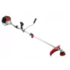 AWTOOLS Benzin-Trimmer BC620 3,5 PS 62 ccm 2-Takt Motorsense mit Fahrradgriff, 3 Messern und Doppelgurt