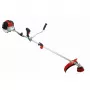 AWTOOLS Benzin-Trimmer BC620 3,5 PS 62 ccm 2-Takt Motorsense mit Fahrradgriff, 3 Messern und Doppelgurt