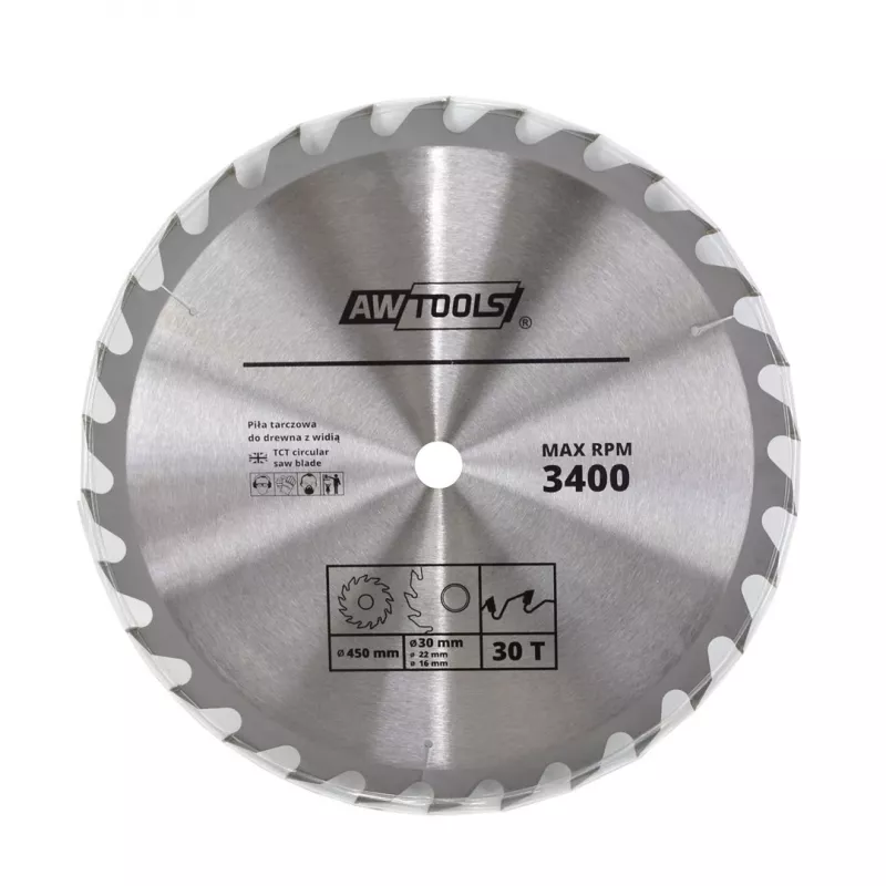 AWTOOLS TCT Kreissägeblatt 600x30x60z