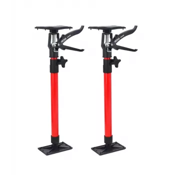 AWTOOLS Teleskop-Stützstempel 2 Stk. 50-115 cm, Stahl, Twist-Lock, 60 kg Tragkraft