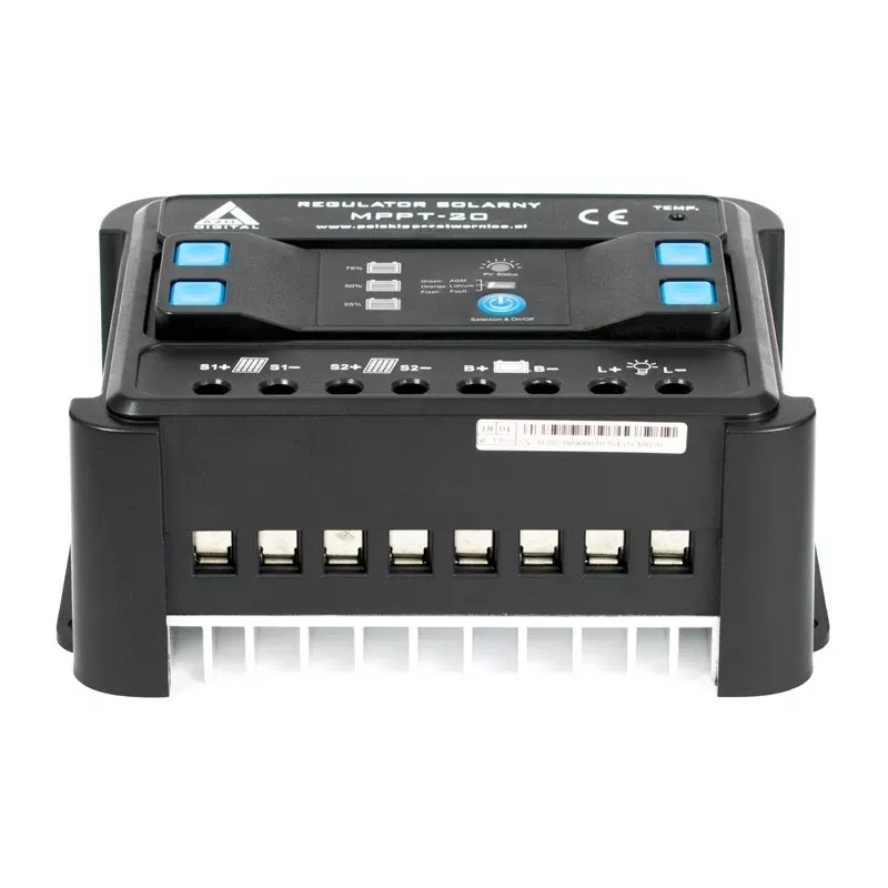 AZO Digital Solar MPPT Laderegler 12/24V 20A