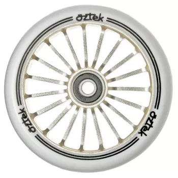 Aztek Architect Wheels Aqua - 110mm x 24mm Freestyle-Scooter-Rad (88A, Aluminiumkern)