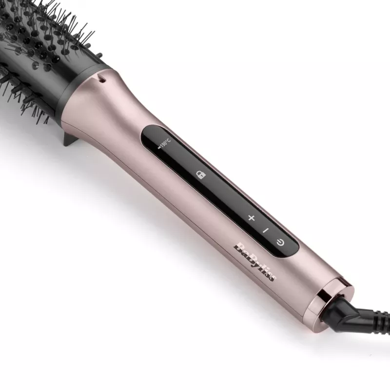 BaByliss HSB200E Volume Boost Beheizte Glättungsbürste – Warmrosa