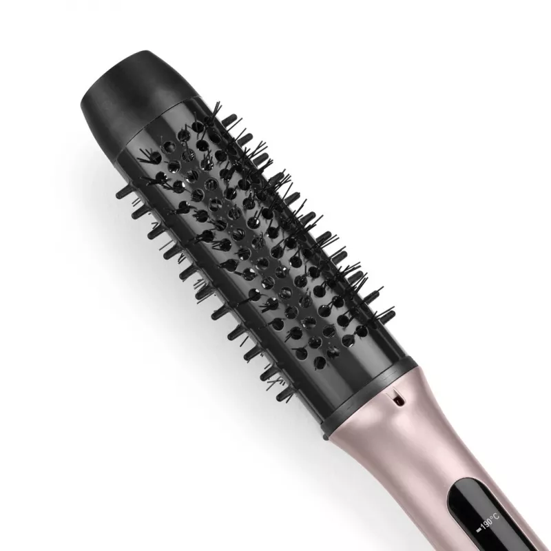 BaByliss HSB200E Volume Boost Beheizte Glättungsbürste – Warmrosa
