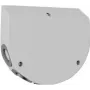 Bachmann 923.002 Tischsteckdosenleiste mit 3 Schuko-Steckdosen und 2 USB-Ladeports, 2m Kabel, Grau