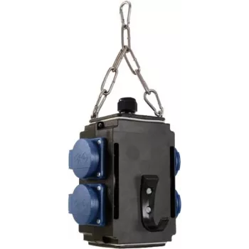 Bachmann POWERCUBE 3-Phasen-Stromverteiler, 4x CEE 16A Steckdosen, 11 kW, 32A Eingang 349.300