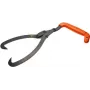 Bahco 1423 Umreifungszange zum Spannen und Verpressen von Metallband, 230 mm, PVC-beschichtete Griffe