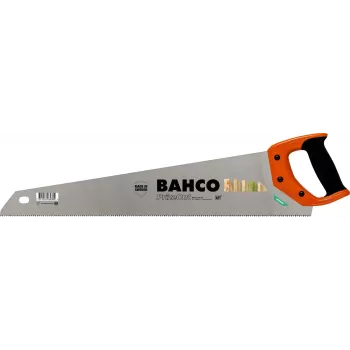 Bahco 16-Zoll-Hardpoint-Handsäge mit XT-Verzahnung, 7/8 TPI, ergonomischem Bi-Material-Griff, Rostschutzbeschichtung, für Holz, Spanplatten & Sperrholz (08NP16U78HP)