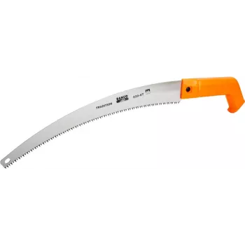 Bahco 340-6T Astsäge mit 360 mm hartverchromtem Blatt, XT-Verzahnung, 6 TPI, ergonomischem Zweikomponentengriff, Orange