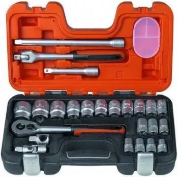 Bahco S240 24-teiliger Steckschlüsselsatz 1/2 inch Antrieb (10-32 mm)