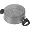 BALLARINI Ferrara 20 cm Bratpfanne mit 4 mm Boden, Titanium Mineralia Antihaftbeschichtung, Induktionsgeeignet, Soft-Touch-Griff