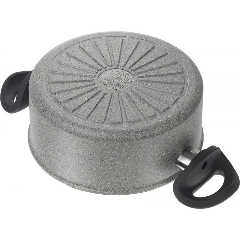BALLARINI Ferrara 20 cm Bratpfanne mit 4 mm Boden, Titanium Mineralia Antihaftbeschichtung, Induktionsgeeignet, Soft-Touch-Griff