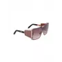 Balmain BPS-102M-146 Unisex Sonnenbrille - Schwarz mit Goldtönen, Grau getönt, 61/14/145 mm