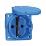 BALS 71094 Schuko Aufputz-Steckdose 16A 2P+E IP44 Grau