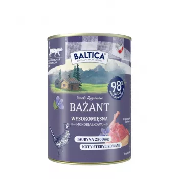 BALTICA Regional Flavours Adult Katzenfutter Fasan 400g