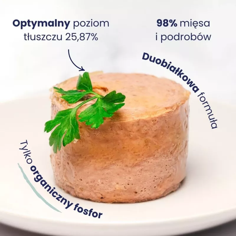 BALTICA Smaki Regionów Adult Katzenfutter Nassfutter Truthahn mit Kaninchen 185g Dose