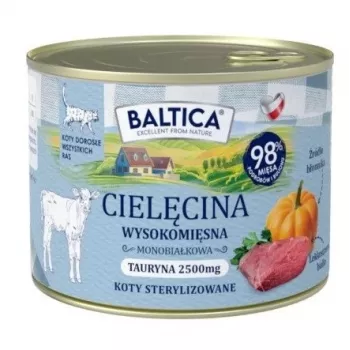 BALTICA Smaki Regionów Kalbfleisch Nassfutter für Katzen - 185g