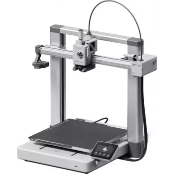 Bambu Lab A1 3D-Drucker, 256 x 256 x 256 mm Bauraum, 500 mm/s maximale Geschwindigkeit, automatische Bettnivellierung, Direct Drive, Wi-Fi, strukturierte PEI-Platte