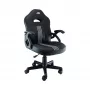 Baracuda ABALONE-B/W Gaming Chair, Schwarz/Weiß mit 2D-Armlehnen und 150° Neigung