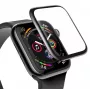 Baseus 0,23 mm gebogenes Panzerglas-Display-Schutz für Apple Watch 38 mm Schwarz (SGAPWA4-C01)