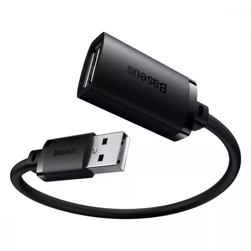 Baseus AirJoy Series USB 2.0 Verlängerungskabel 1,5 m Schwarz