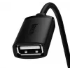 Baseus AirJoy Series USB 2.0 Verlängerungskabel 1,5 m Schwarz