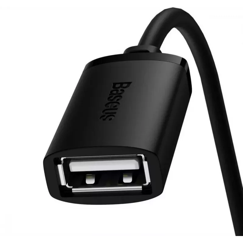 Baseus AirJoy Series USB 2.0 Verlängerungskabel 1,5 m Schwarz