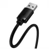 Baseus AirJoy Series USB 2.0 Verlängerungskabel 1,5 m Schwarz