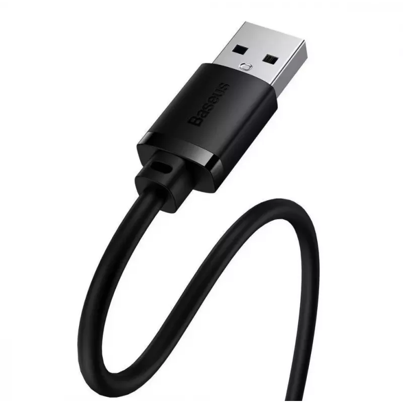 Baseus AirJoy Series USB 2.0 Verlängerungskabel 1,5 m Schwarz