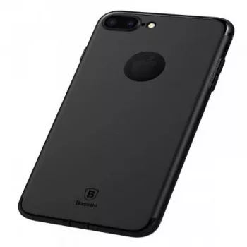 Baseus Apple Slim Case Für iPhone 7 Plus WIAPIPH7P-CTA01 Schwarz