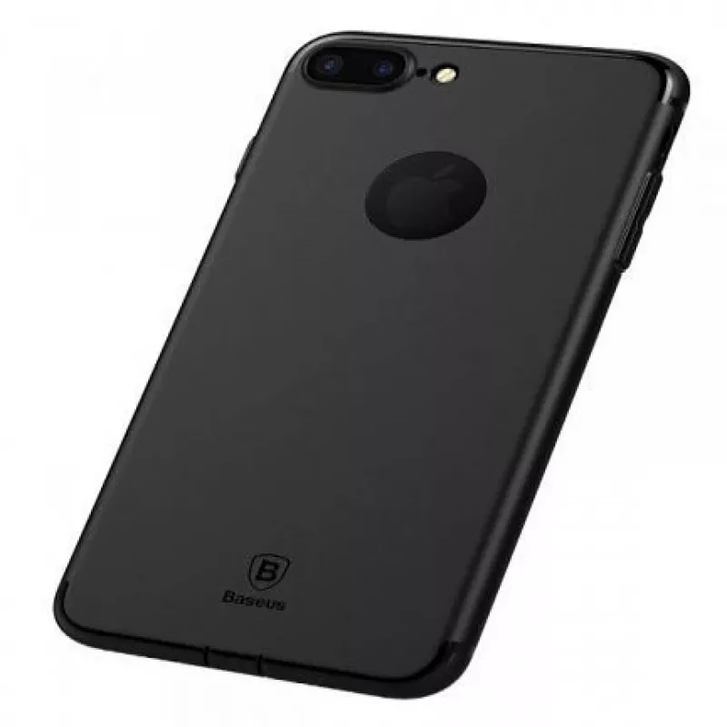 Baseus Apple Slim Case Für iPhone 7 Plus WIAPIPH7P-CTA01 Schwarz