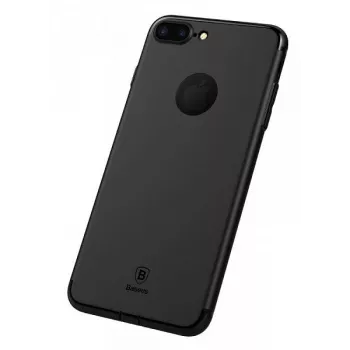 Baseus Apple Slim Case Für iPhone 7 Plus WIAPIPH7P-CTA01 Schwarz
