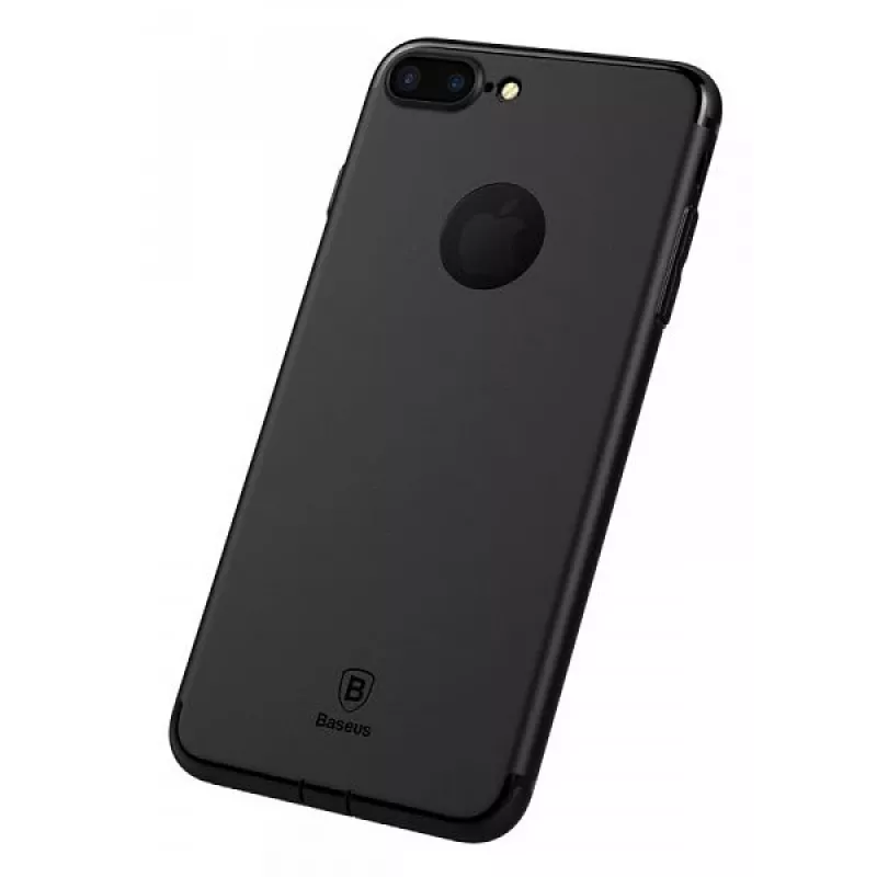 Baseus Apple Slim Case Für iPhone 7 Plus WIAPIPH7P-CTA01 Schwarz