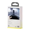Baseus Big Mouth Pro Handyhalterung - Armaturenbrett- & Windschutzscheibenhalterung, 360° Drehung, ausziehbarer Arm, Schwarz