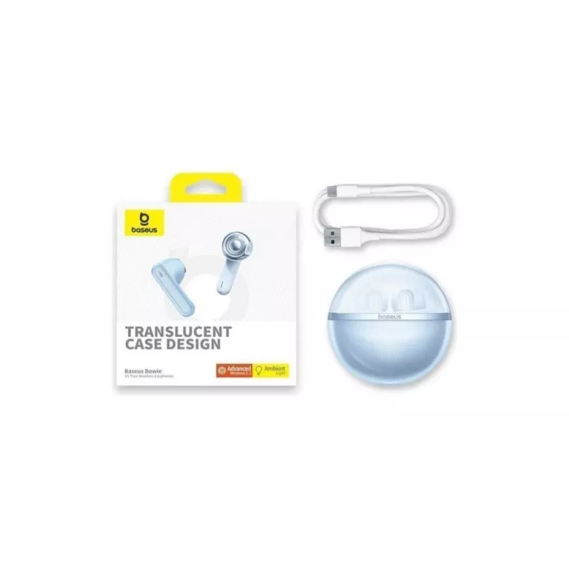 Baseus Bowie E5 TWS Wireless Earphones - Blau
