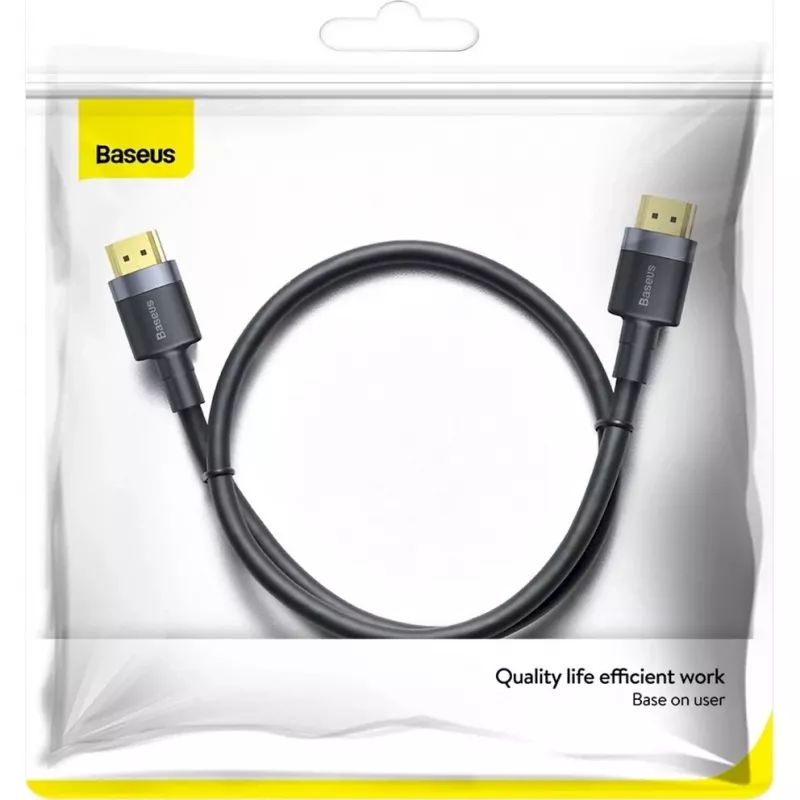 Baseus Cafule HDMI 2.0 Kabel 1m M/M Schwarz