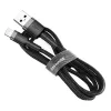 Baseus Cafule Lightning-Kabel 2A 3m Gold/Schwarz (CALKLF-RV1)