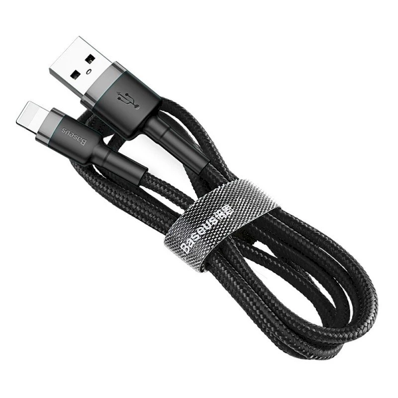 Baseus Cafule Lightning-Kabel 2A 3m Gold/Schwarz (CALKLF-RV1)