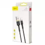 Baseus Cafule Lightning-Kabel 2A 3m Gold/Schwarz (CALKLF-RV1)