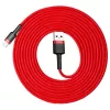 Baseus Cafule Lightning-Kabel 2A 3m Rot/Schwarz (CALKLF-R09)
