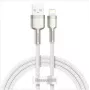 Baseus Cafule Metal USB-A to Lightning Kabel 1,0m 2,4A Weiß