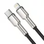 Baseus Cafule Series Metal USB-C auf Lightning Kabel PD 20W 1m Schwarz