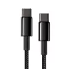 Baseus Cafule Series Metal USB-C auf USB-C Kabel 1m 100W Schwarz